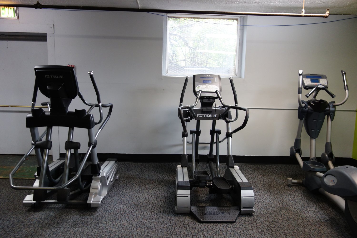 The Fit! Room is used by the Health/P.E. classes during the day and by the dorms at night.
