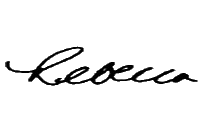 Rebecca signature